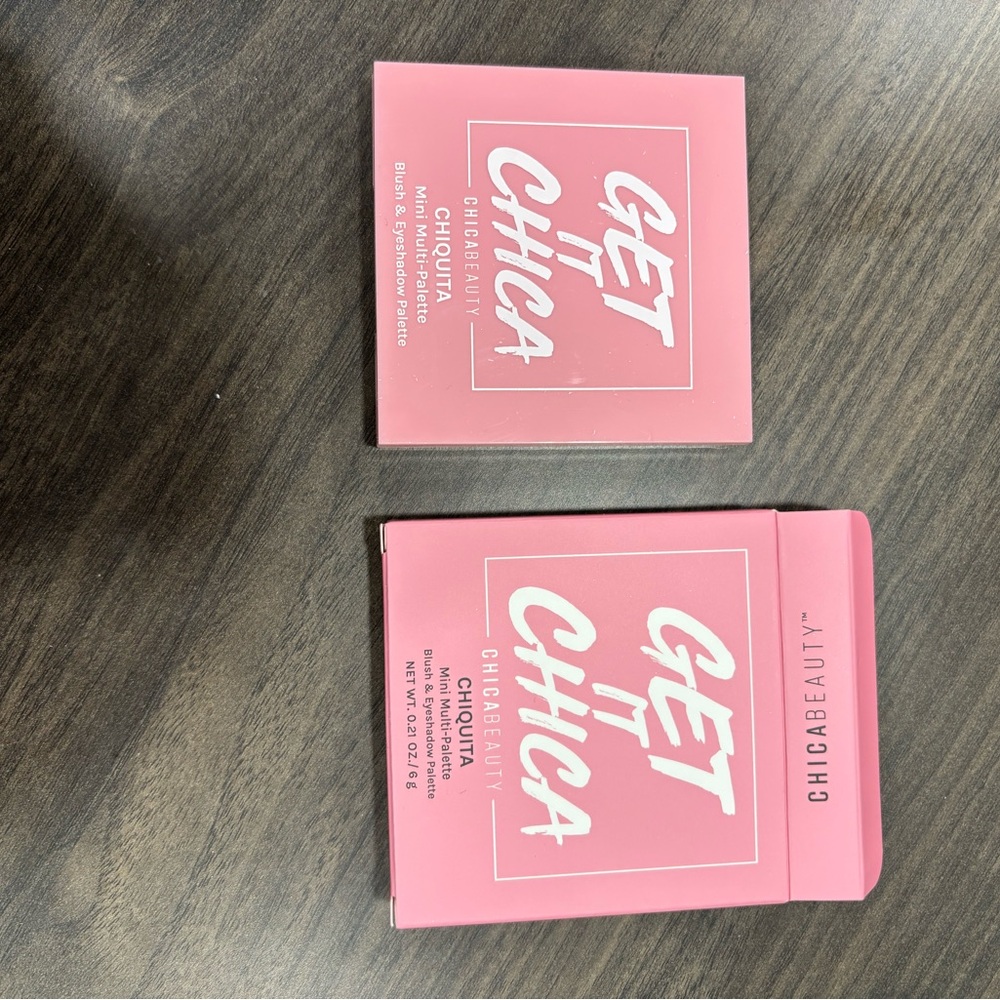Get It Chica Eyeshadow Palette - Pink ChicaBeauty mini multi palette nwt $10